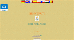 Desktop Screenshot of hotelperlajesolo.it
